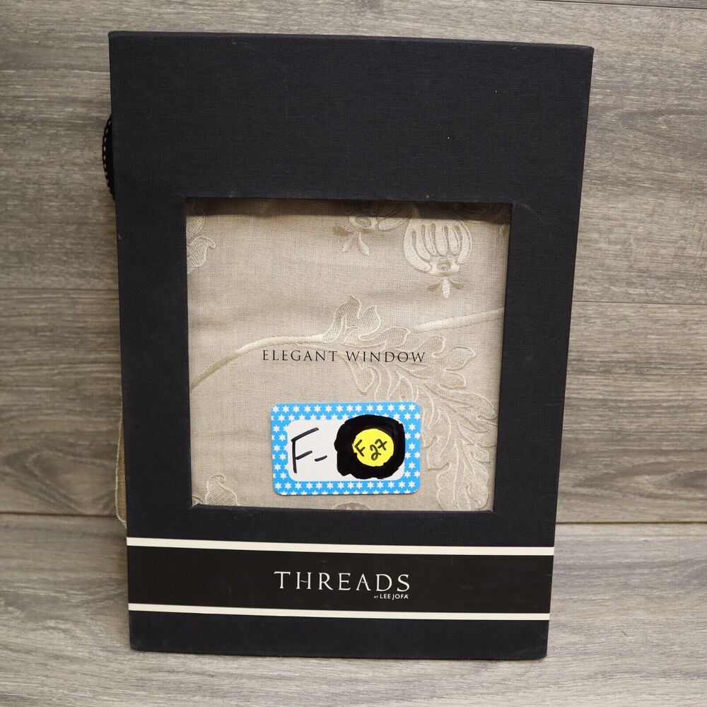 Threads At Lee Jofa Elegant Window #2130 Fabric Sample Textiles Craft Crafter